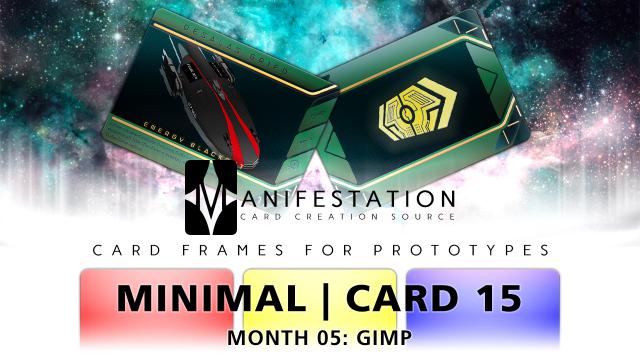Manifestation CCS: Card Frames for Prototypes | Month 05: Card 15 (Sci-fi)
